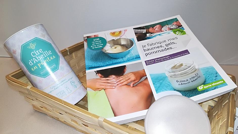 COFFRET CADEAU POUR CRÉER SES BAUMES, GELS, POMMADES ETC...
