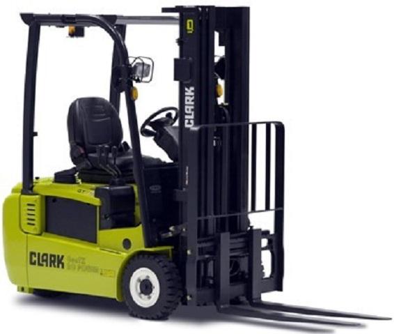 Chariot frontal electrique 3 roues : Clark GTX