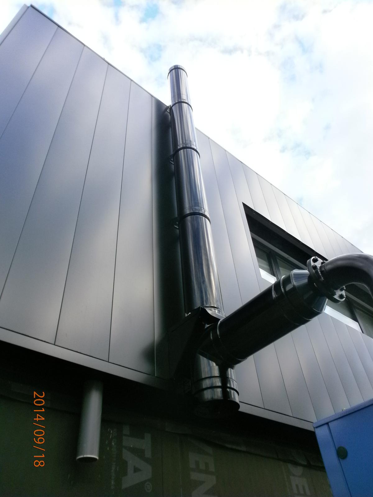 Cheminée modulaire double paroi