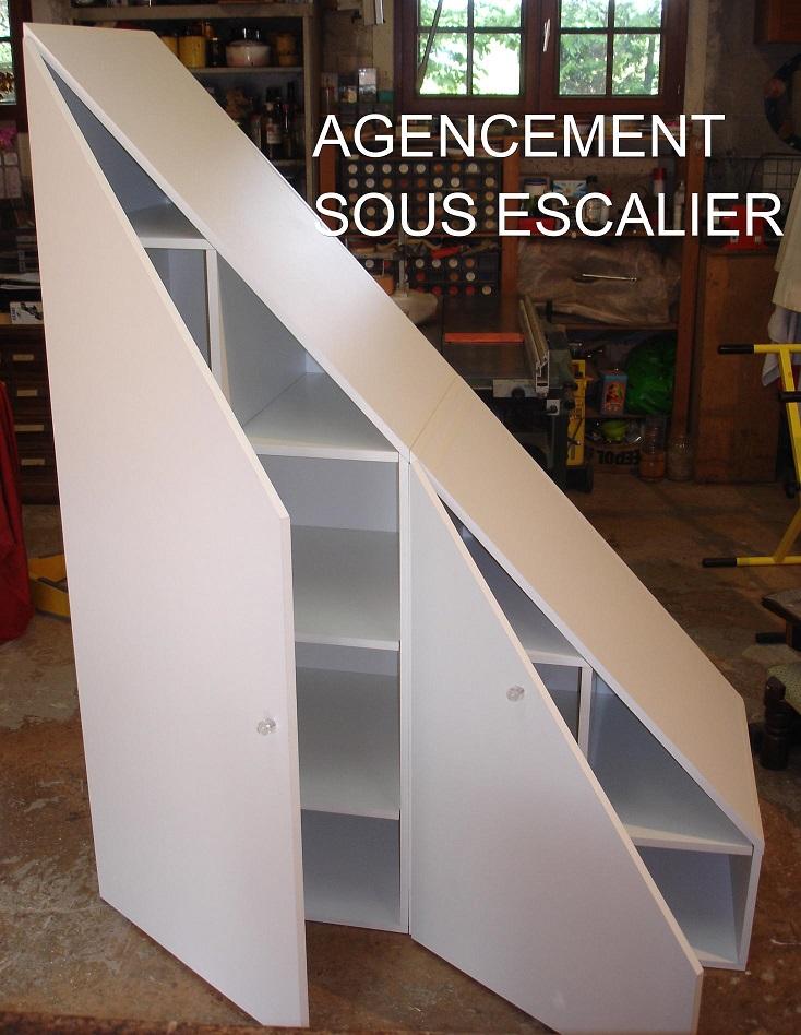 Alain Matthey - Agencement sous escalier