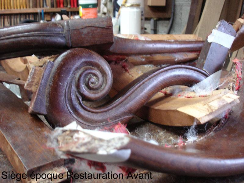 Alain Matthey - Siège époque Restauration avant