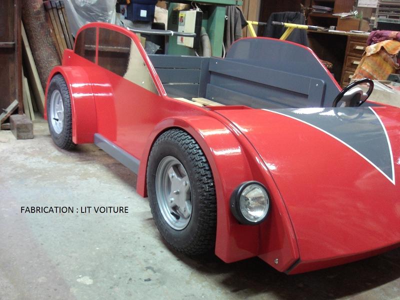 Alain Matthey - Fabrication lit voiture