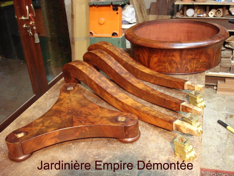 Alain Matthey - Jardinière Empire démontée