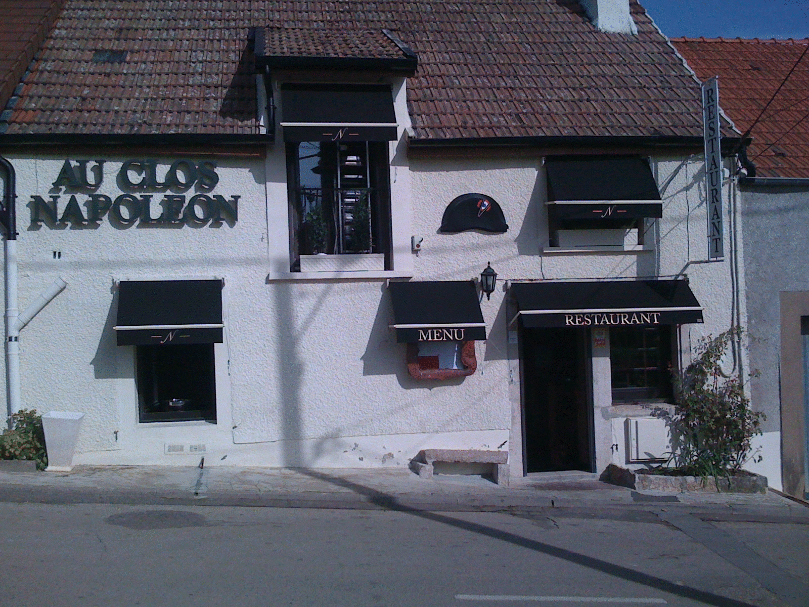 Store projection pour restaurant