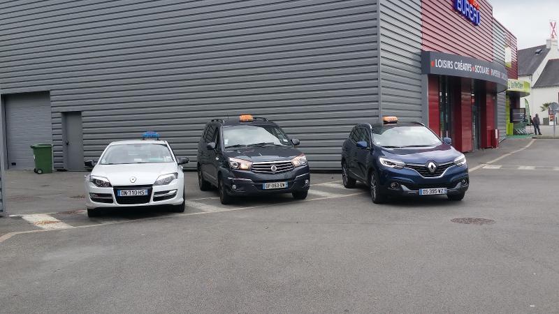 4 véhicules à votre service Auray