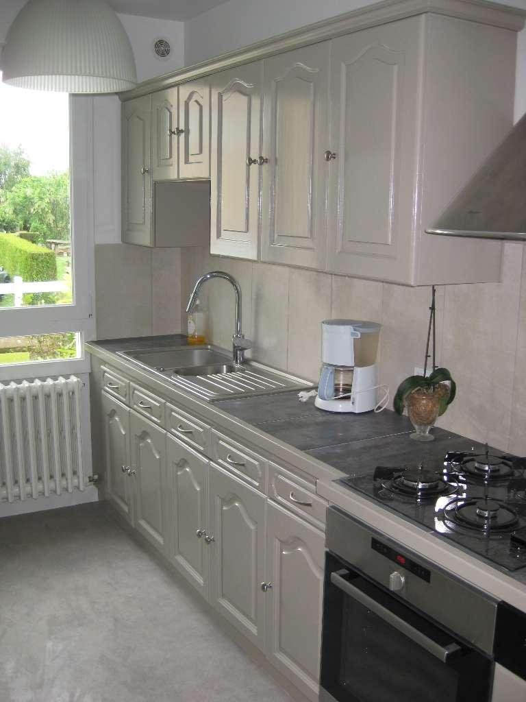 Mise en peinture de façade de cuisine à Questembert (56)