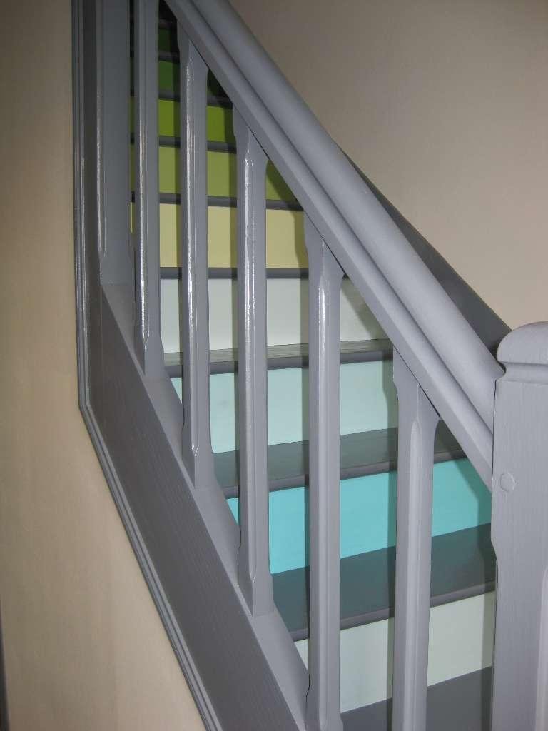 Escalier de  couleurs