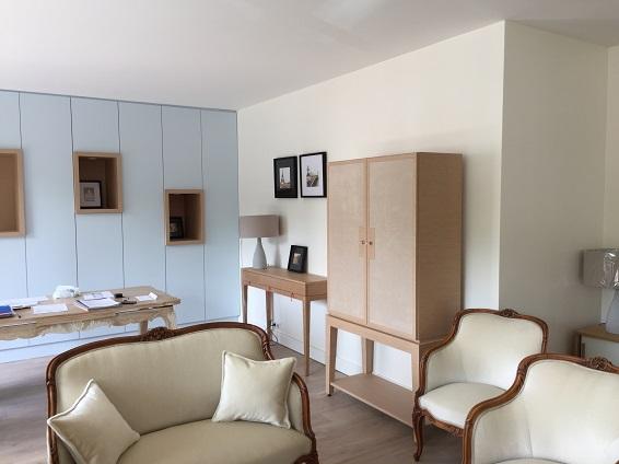 client particulier: réfection des peintures et revêtement de sol