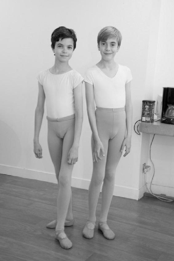 Danseurs en tenue