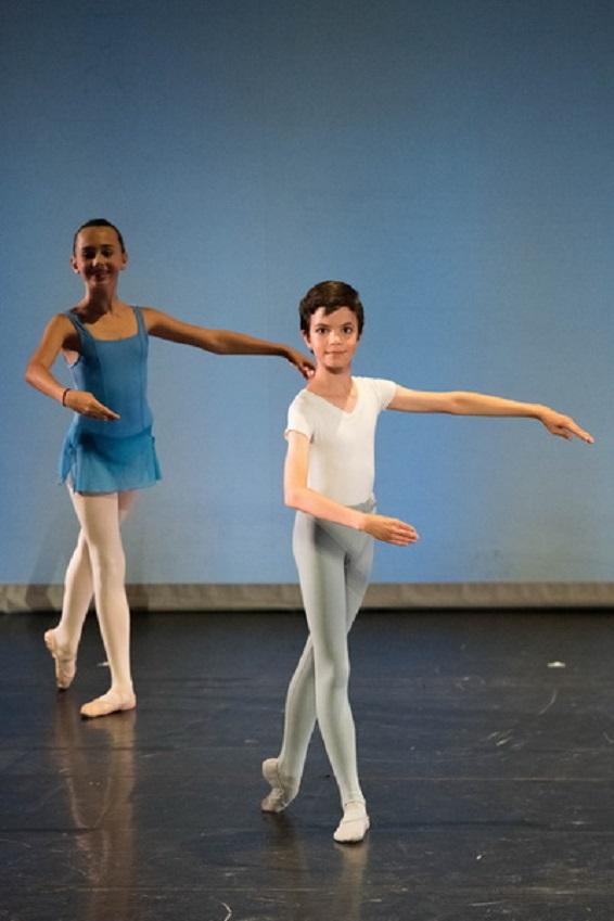 Enfants en posture de départ