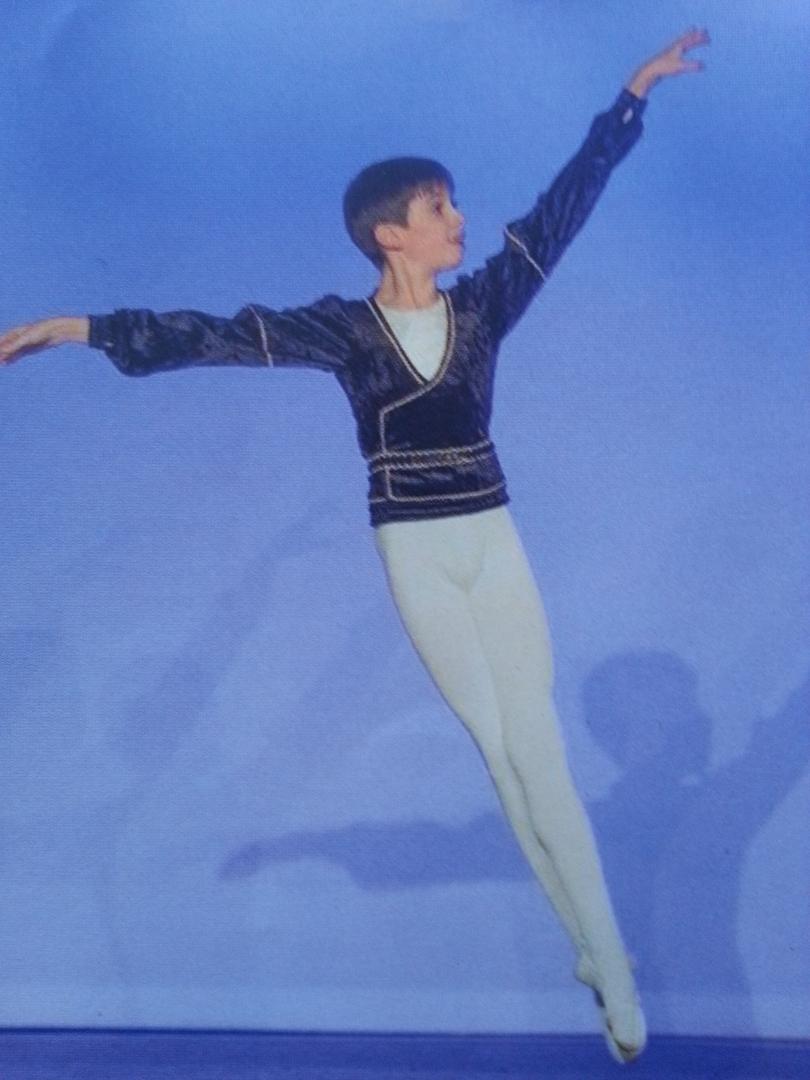 Danseur en costume de scène