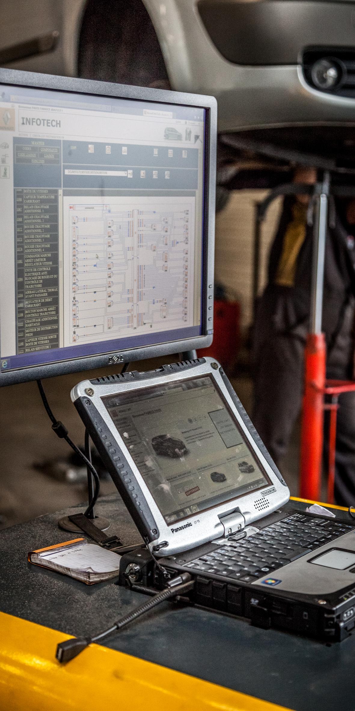 Equipement de diagnostic dernière génération Atelier VL et PL