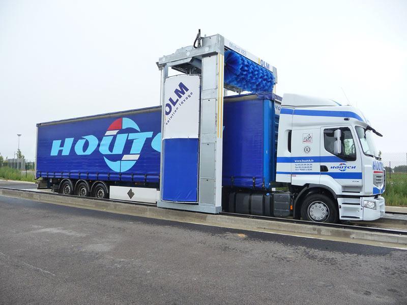Portique de lavage poids lourds et grands utilitaires
