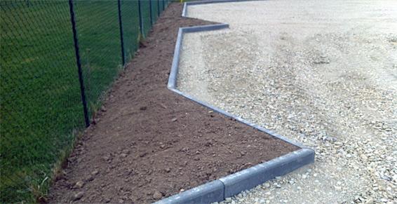 Bordure béton