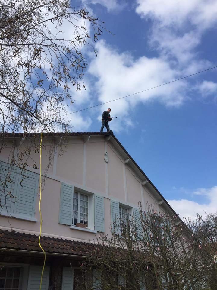Nettoyage de toiture
