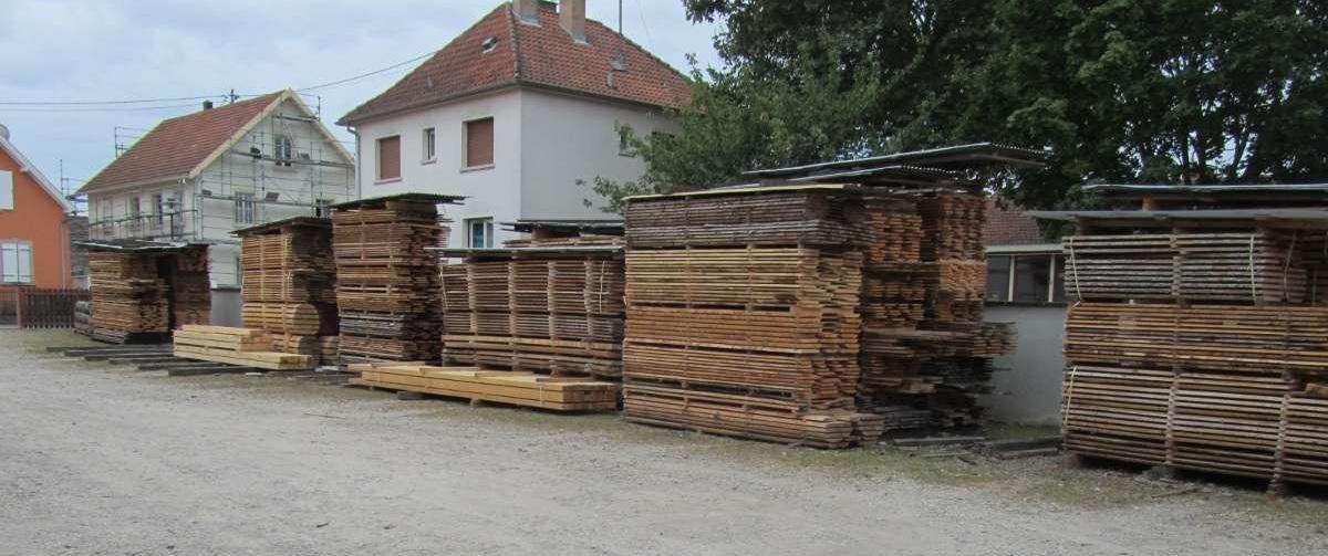 Vue d'une partie de notre stock