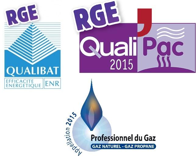 Qualifications de la SARL Jegado : qualibat RGE, qualibois, qualigaz