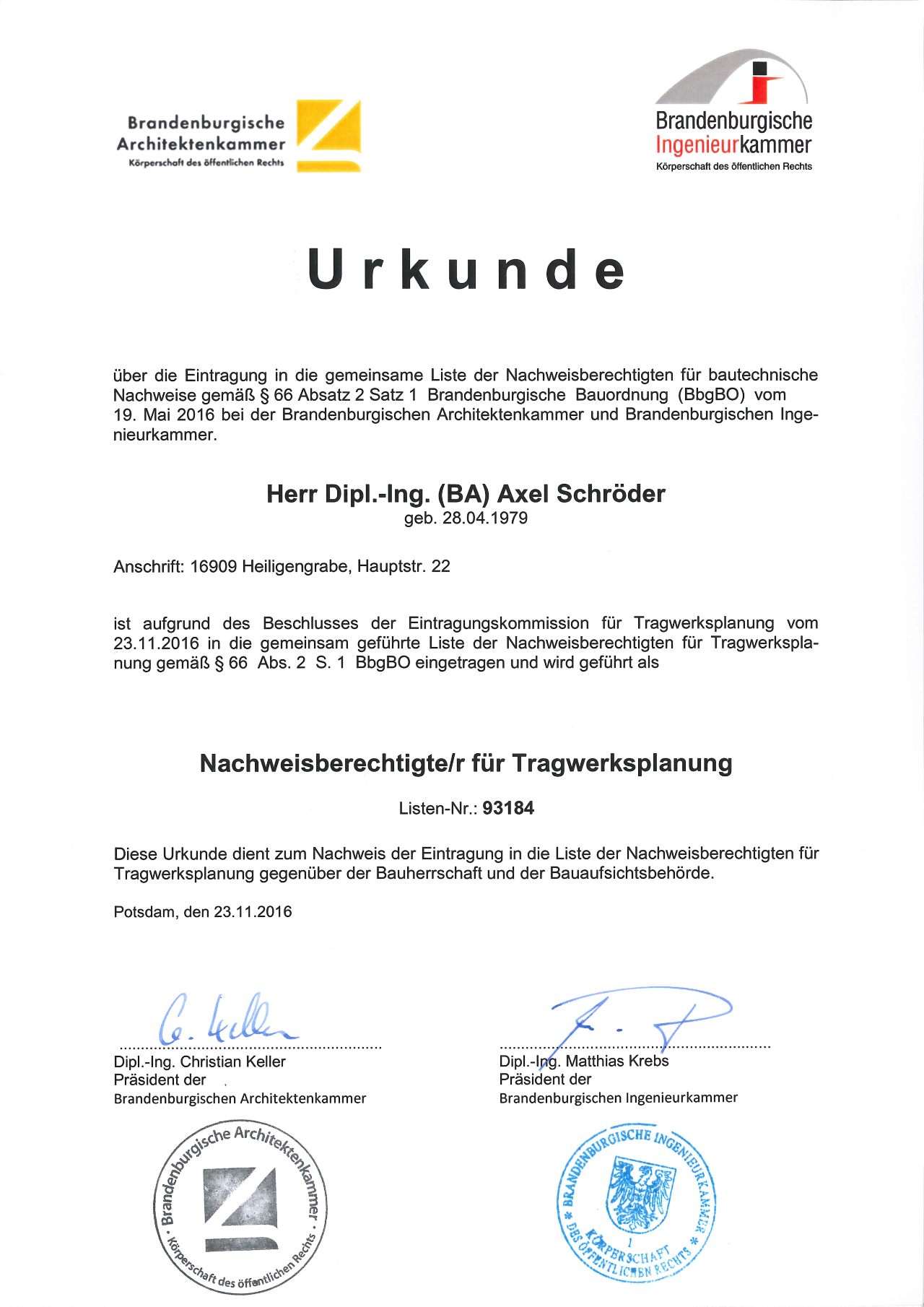 Bauplanung Zeichnung