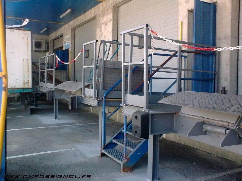 CM Rossignol (71) Quais de chargement et équipement de quais