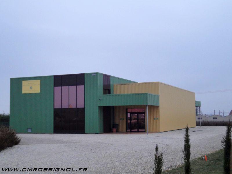 Bâtiment à Meursault 21 - charpente couverture bardage