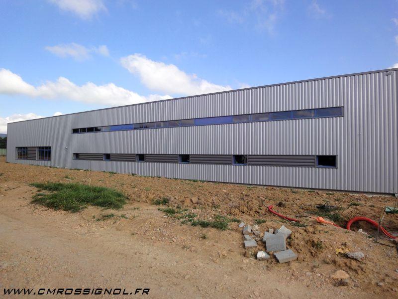 Bâtiment à Buxy 71 - charpente bardage