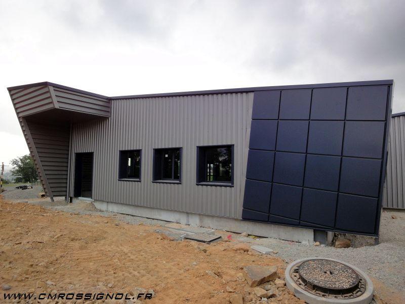 Bâtiment à Limoges 87 - charpente couverture bardage