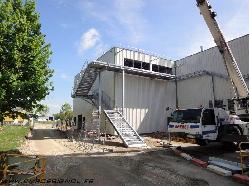 Bâtiment à Beaune 21 - charpente couverture bardage fermetures