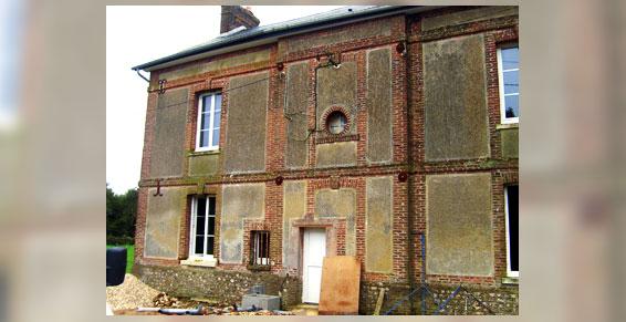 Avant rénovation façade