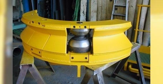 Demi-lune en mécano soudure