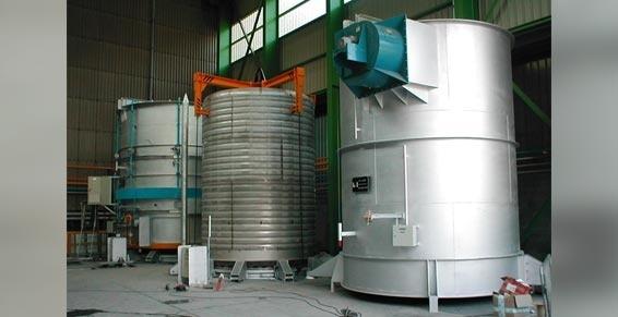 Fours de traitement thermique