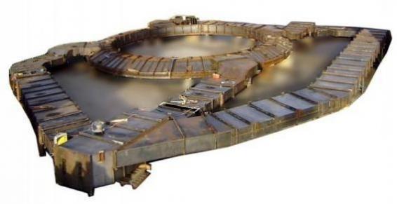 Ensemble gaines de four surface 600 m²