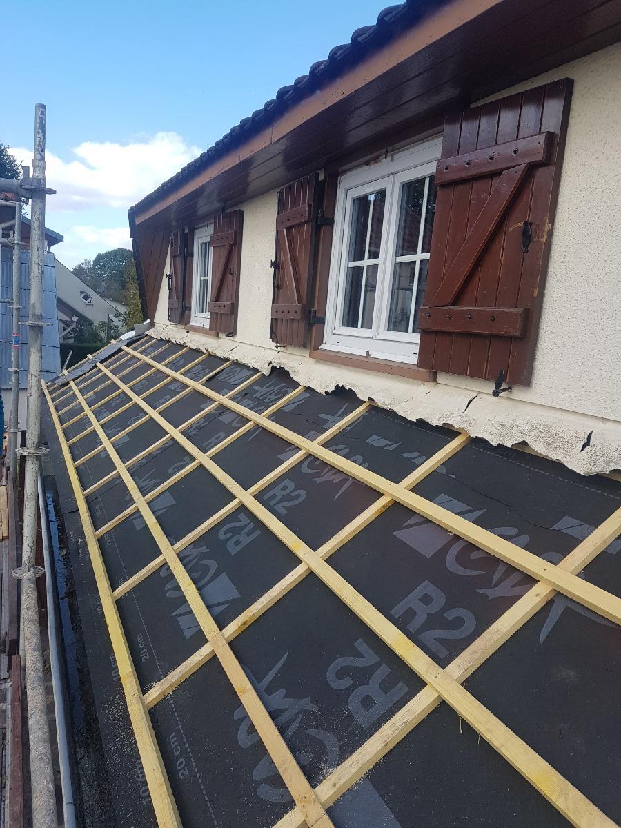 Rénovation charpente - Pendant