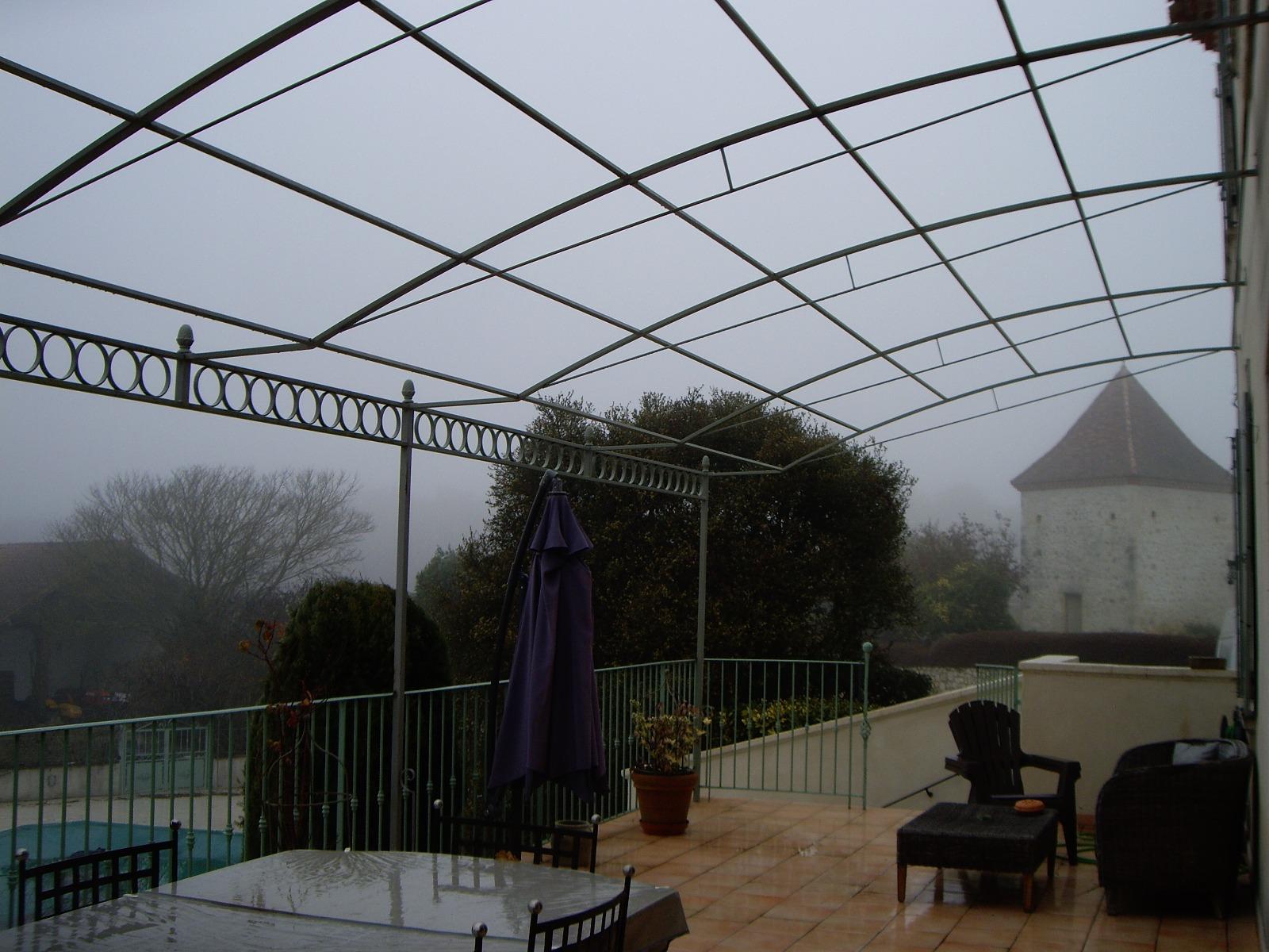 Pergola terrasse grand gabarit