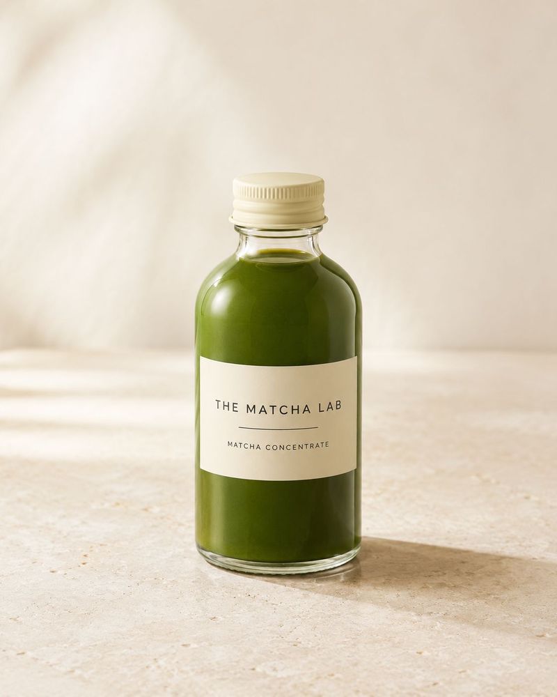 The Matcha Lab matcha concentrate bottle