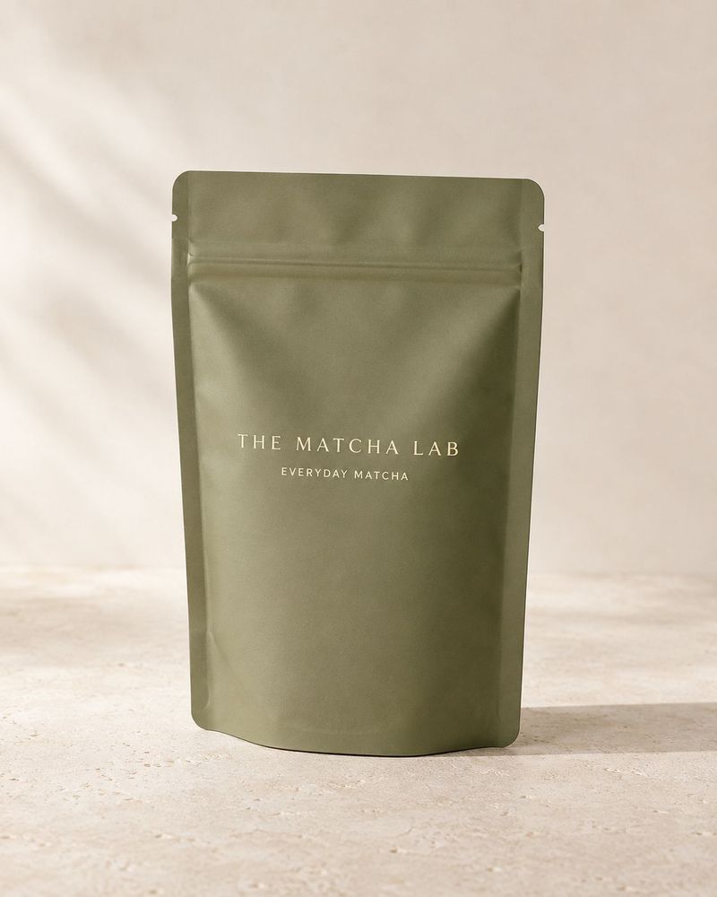 The Matcha Lab everyday matcha pouch