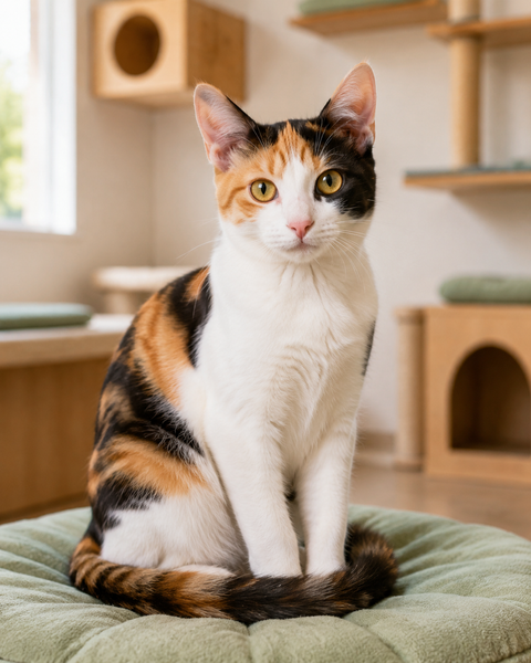 Patches, a Calico