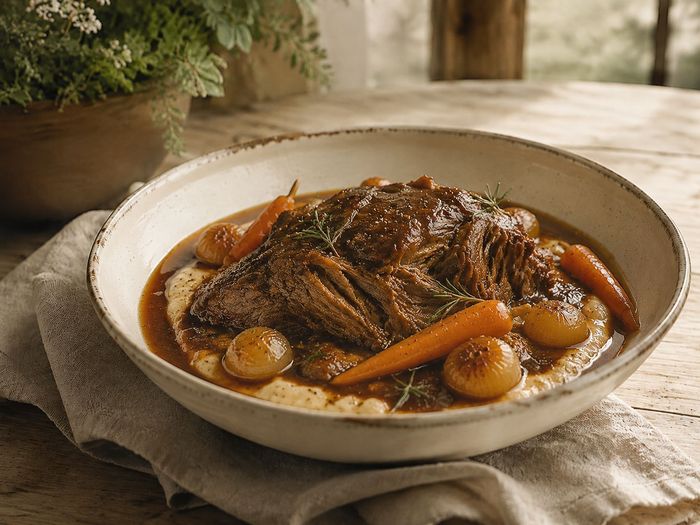 Slow Braised Lamb Shoulder