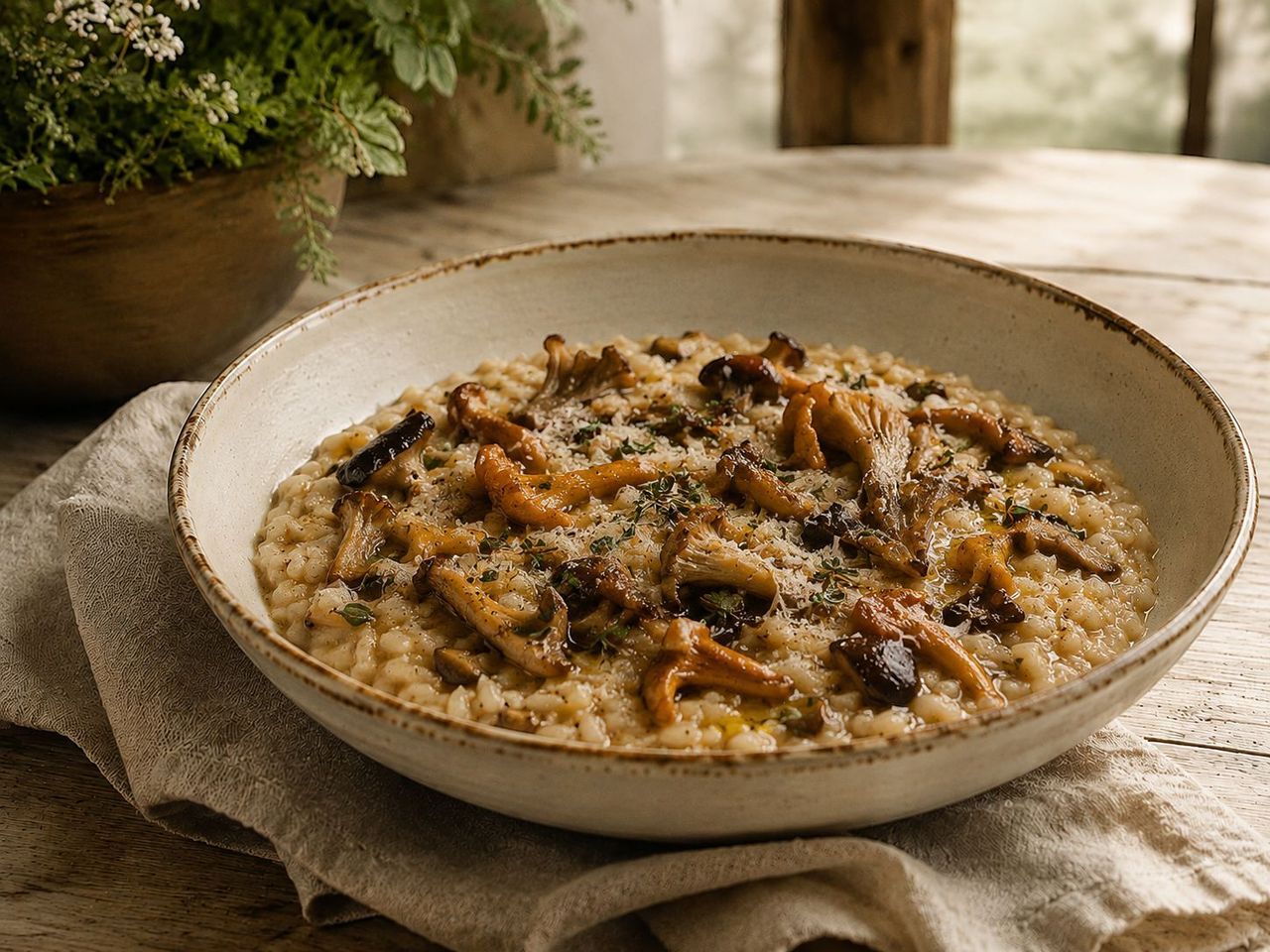 Wild Mushroom Risotto