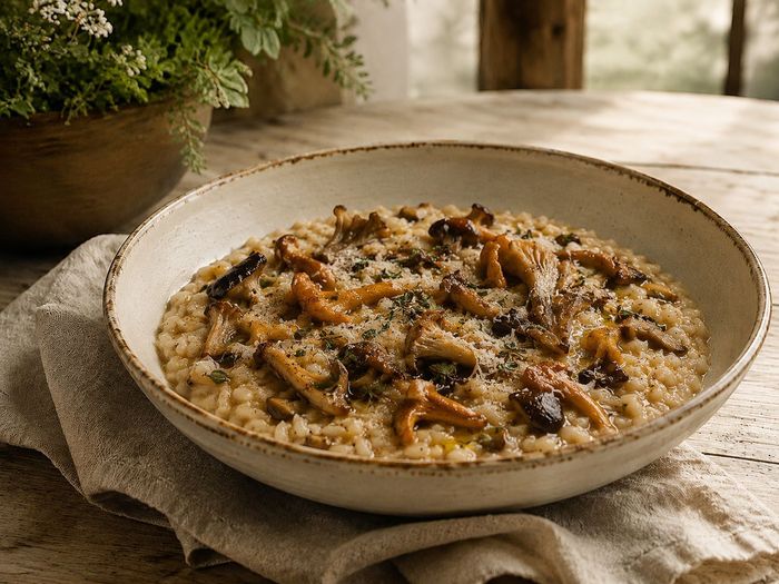 Wild Mushroom Risotto