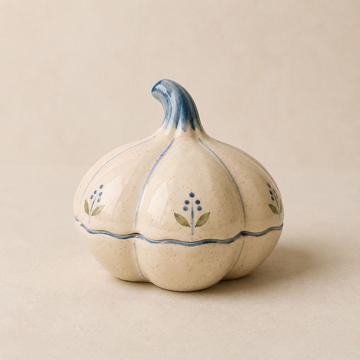 Botanica Garlic Jar — handmade lidded jars