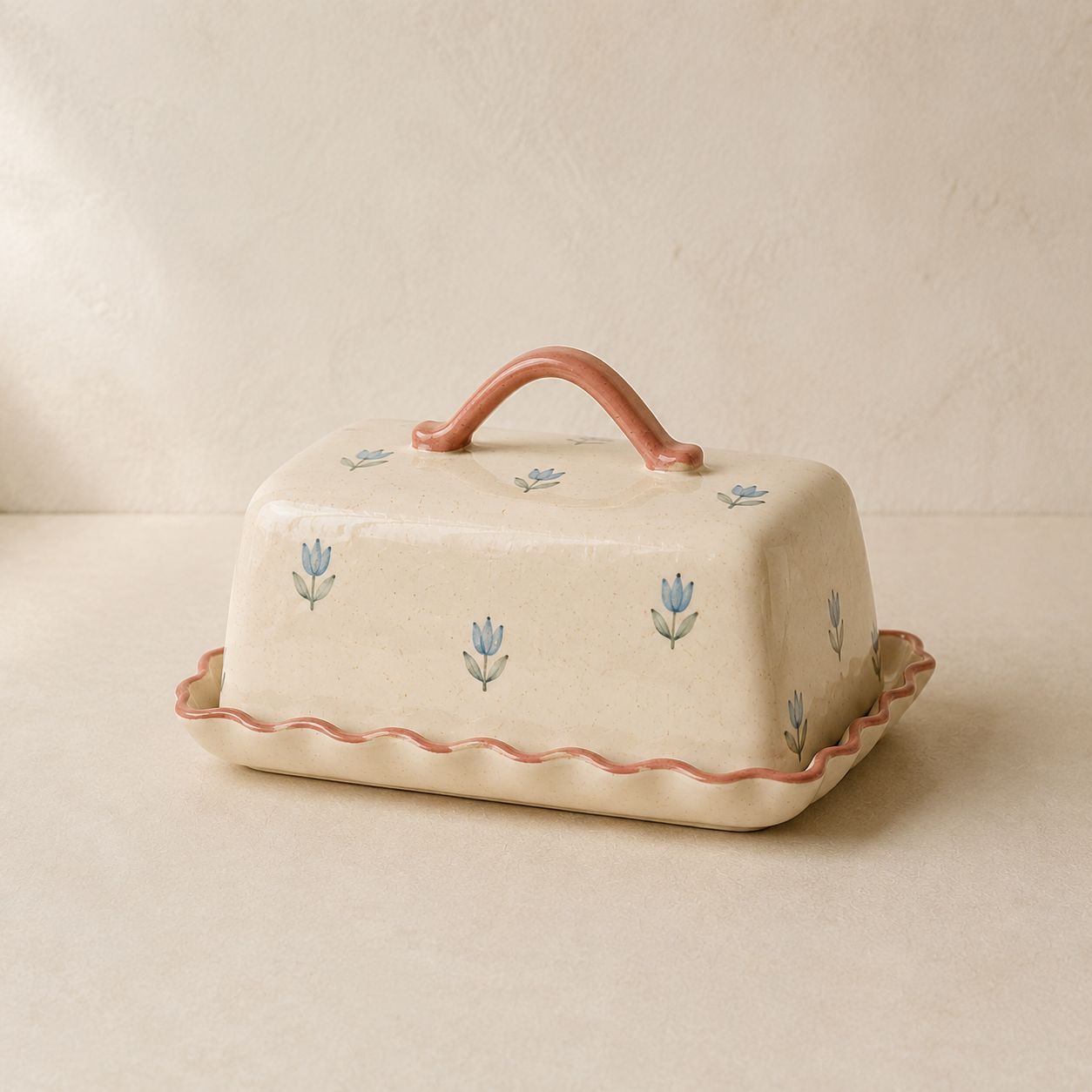 Tulip Butter Dish