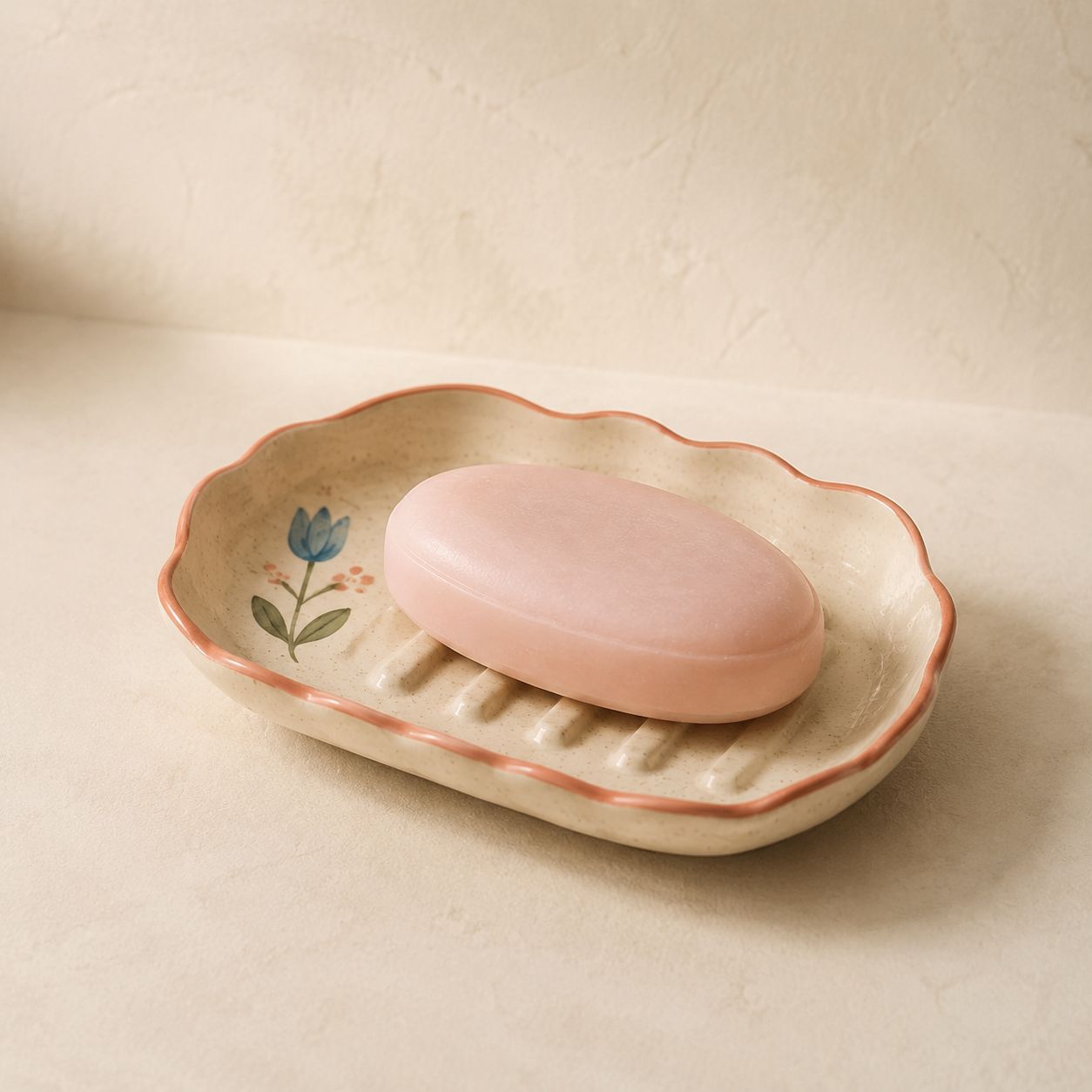 Scallop Soap Dish — handmade bathroom