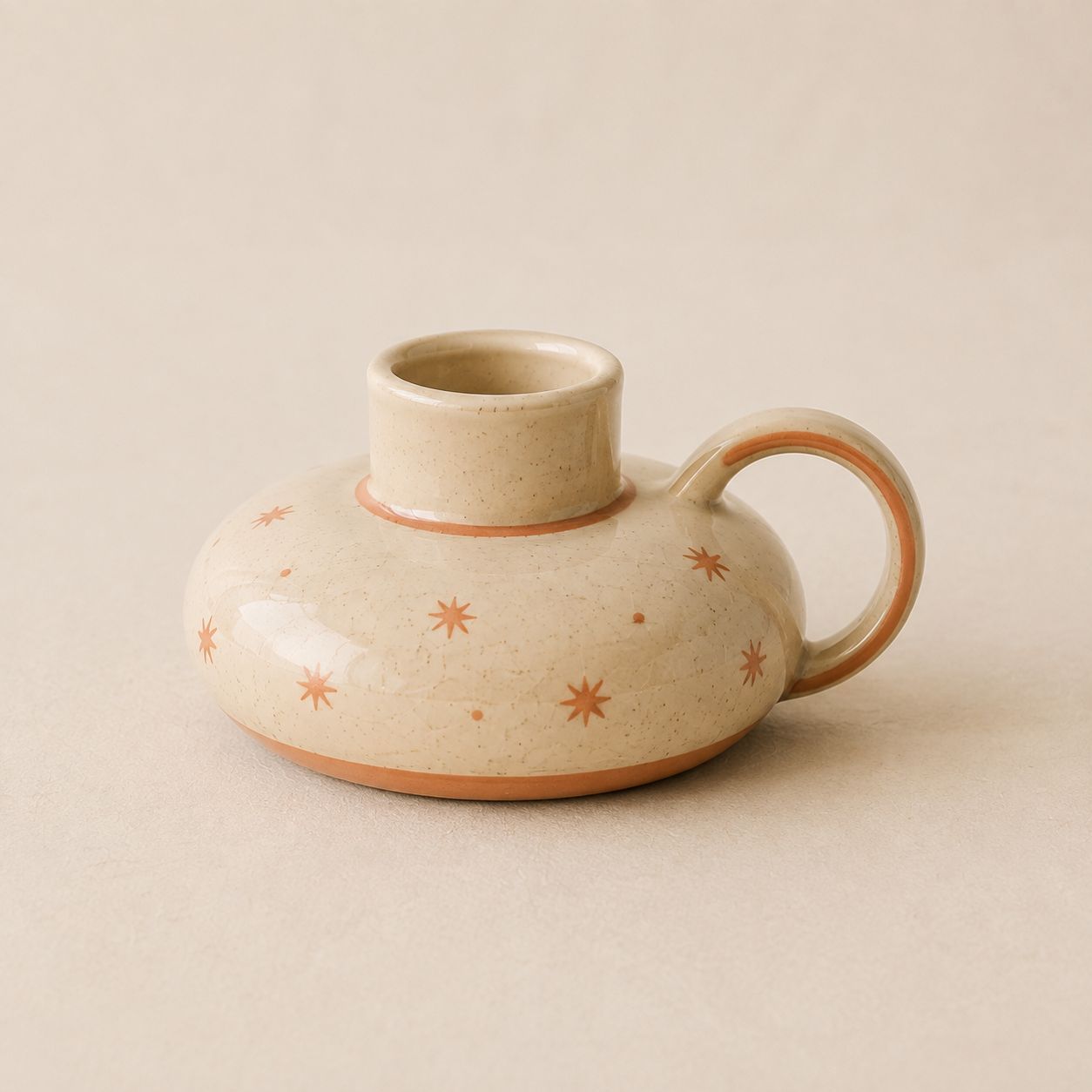 Star Chamberstick — handmade candle holders