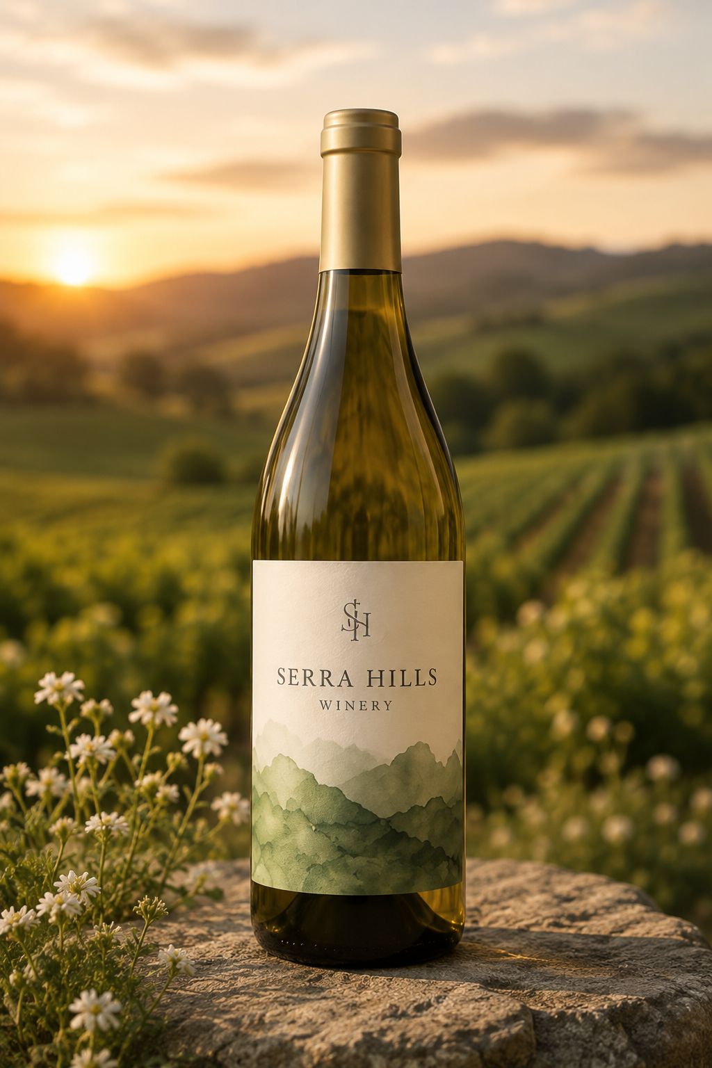 Bottle of Serra Hills Bianco, Chardonnay 2023