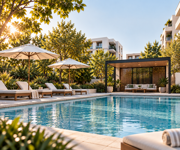 Pool deck